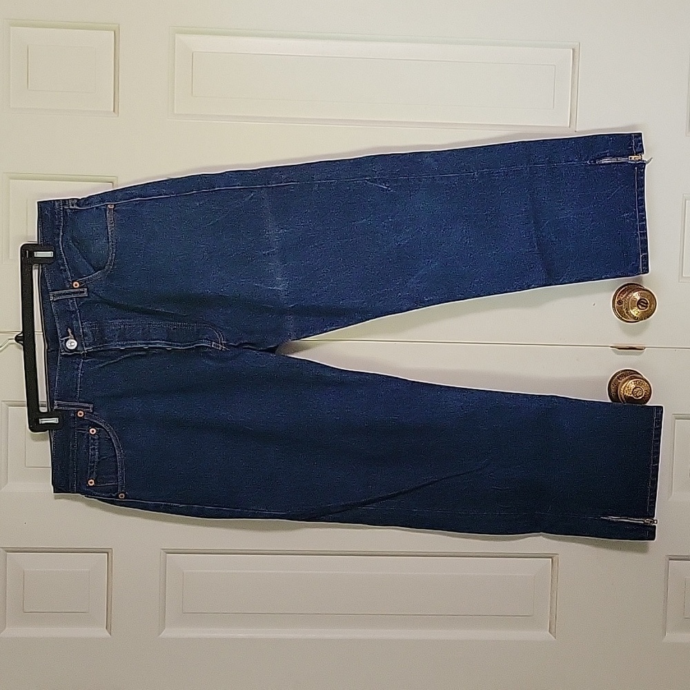 Levi's men's 501XX button fly heavyweight jeans sz 40x30 (actual 36x28)